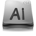 Adobe Illustrator CS4 Gray 128